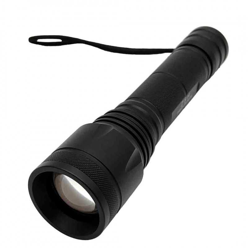 Lanterna Led Puternica cu Acumulatori 18650, 8800 mAh, 1000 metri, Incarcator pentru Priza si Masina Lanterna Led Puternica cu Acumulatori 18650, 8800 mAh, 1000 metri, Incarcator pentru Priza si Masina