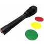 Set Lanterna Vanatoare Led 1000m, Filtre color, 1500 Lumeni Set Lanterna Vanatoare Led 1000m, Filtre color, 1500 Lumeni