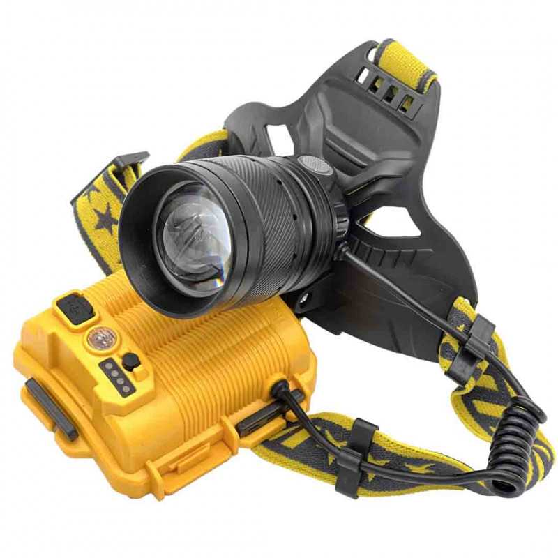 Lanterna de Cap Profesionala 20W, 3x18650, 3000 mAh - LED foarte Puternic P70.2, Ventilator Racire Lanterna de Cap Profesionala 20W, 3x18650, 3000 mAh - LED foarte Puternic P70.2, Ventilator Racire