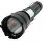 Lanterna Puternica de mana, Powerbank , LED Laser, USB-C Fast Charging, 1 x 8800 mAH 18650