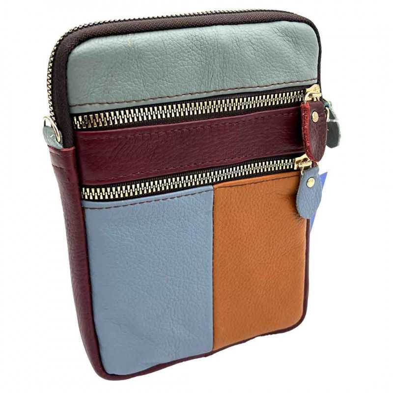 Borseta Tip Gentuta de Umar Dama multicolora, SummerVibe, 14.5x20x2cm Borseta Tip Gentuta de Umar Dama multicolora, SummerVibe, 14.5x20x2cm