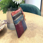 Gentuta dama de umar, model Multicolor, Colectia SummerVibe, 16x20x2 cm