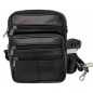 Borseta de Umar Barbati Neagra, Piele Naturala, Curele Reglabile , 14x18x5 cm Borseta de Umar Barbati Neagra, Piele Naturala, Curele Reglabile , 14x18x5 cm