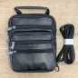 Borseta de Umar Barbati Neagra, Piele Naturala, Curele Reglabile , 14x18x5 cm Borseta de Umar Barbati Neagra, Piele Naturala, Curele Reglabile , 14x18x5 cm