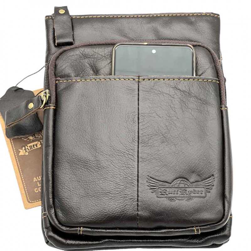 Borseta de Umar Ruff Ryder City Break, Maro inchis, 16x21x4cm Borseta de Umar Ruff Ryder City Break, Maro inchis, 16x21x4cm