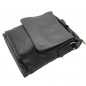 Borseta Barbati din Piele Naturala: Negru / Gri Inchis - 27 x 24 x 9|6 cm Borseta Barbati din Piele Naturala: Negru / Gri Inchis - 27 x 24 x 9|6 cm