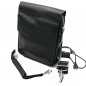 Borseta Barbati de Umar Moderna, Piele Neagra Ecologica, Slot USB, Curele Detasabile Reglabile, 20x25x6 cm Borseta Barbati de Umar Moderna, Piele Neagra Ecologica, Slot USB, Curele Detasabile Reglabile, 20x25x6 cm