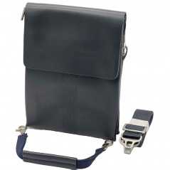 Geanta tip borseta barbati de Umar sau Mana, Culoare Negru, 21 x 27 x 4/6 cm
