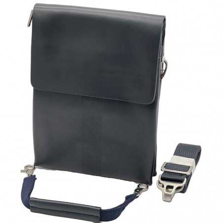 Geanta tip borseta barbati de Umar sau Mana, Culoare Negru, 21 x 27 x 4/6 cm
