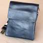 Geanta messenger barbati din piele ecologica, Culoare Neagra, 19.5x24x 3/6 cm Geanta messenger barbati din piele ecologica, Culoare Neagra, 19.5x24x 3/6 cm