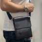 Geanta messenger barbati din piele ecologica, Culoare Neagra, 19.5x24x 3/6 cm Geanta messenger barbati din piele ecologica, Culoare Neagra, 19.5x24x 3/6 cm