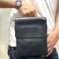 Geanta messenger barbati din piele ecologica, Culoare Neagra, 19.5x24x 3/6 cm Geanta messenger barbati din piele ecologica, Culoare Neagra, 19.5x24x 3/6 cm