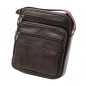 Borseta de Umar din Piele Naturala Neagra, Bretele Reglabile,19x22x6 cm Borseta de Umar din Piele Naturala Neagra, Bretele Reglabile,19x22x6 cm