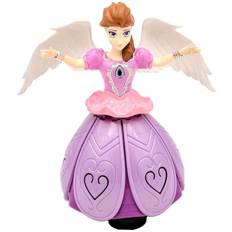 Printesa Cu Aripi de jucarie dansatoare se invarte 360° si danseaza pe Melodia Let it GO , Rochie Led Interactiva Printesa Cu Aripi de jucarie dansatoare se invarte 360° si danseaza pe Melodia Let it GO , Rochie Led Interactiva