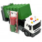Masina de Gunoi de jucarie pentru Copii: 2 Pubele, Container Rabatabil, Sunete si Lumini