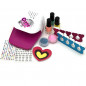 Set Salon de Manichiura Copii: Stickere pentru Unghii, Lampa UV, Set Oje, Sclipici, Pila, Separatoare degete