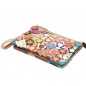 Genta dama tip poseta cu imprimeu floral, 28x21x3/7 cm, Bretele Umar si Curelusa de Mana Detasabile, Piele Naturala Genta dama tip poseta cu imprimeu floral, 28x21x3/7 cm, Bretele Umar si Curelusa de Mana Detasabile, Piele Naturala