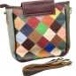 Geanta Dama multicolora Piele Naturala, Made in Italy, 28 x 25 x 9 cm Geanta Dama multicolora Piele Naturala, Made in Italy, 28 x 25 x 9 cm