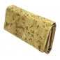 Portofel Dama Piele Gold Vintage din Piele Naturala, Protectie RFID, Made in Germany, 18.5 x 10 x 3.5 cm