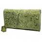 Portofel Dama Verde din Piele Naturala , Vintage, Brand Roberto Germany, Model Imprimeu Floral, 18x10x3.5 cm Portofel Dama Verde din Piele Naturala , Vintage, Brand Roberto Germany, Model Imprimeu Floral, 18x10x3.5 cm