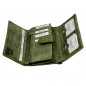 Portofel Dama Verde din Piele Naturala , Vintage, Brand Roberto Germany, Model Imprimeu Floral, 18x10x3.5 cm Portofel Dama Verde din Piele Naturala , Vintage, Brand Roberto Germany, Model Imprimeu Floral, 18x10x3.5 cm