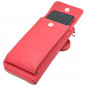 Geanta telefon si portofel 2 in 1 de dama din piele naturala, Made in Italy, Compartiment telefon si portofel, 10 x20x4.5 cm