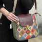 Geanta Dama multicolora Piele Naturala, Made in Italy, 28 x 25 x 9 cm Geanta Dama multicolora Piele Naturala, Made in Italy, 28 x 25 x 9 cm