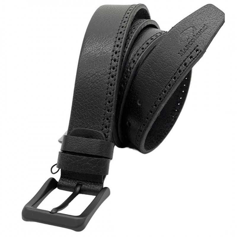 Curea barbati Neagra din Piele Naturala: Marco Lucci, 110 cm -135 cm , Piele Naturala Curea barbati Neagra din Piele Naturala: Marco Lucci, 110 cm -135 cm , Piele Naturala