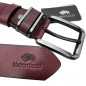 Curea Barbati Catarama Metalica Marco Lucci Bordeaux, 4 cm latime, 110 cm -135 cm, Piele Naturala Curea Barbati Catarama Metalica Marco Lucci Bordeaux, 4 cm latime, 110 cm -135 cm, Piele Naturala