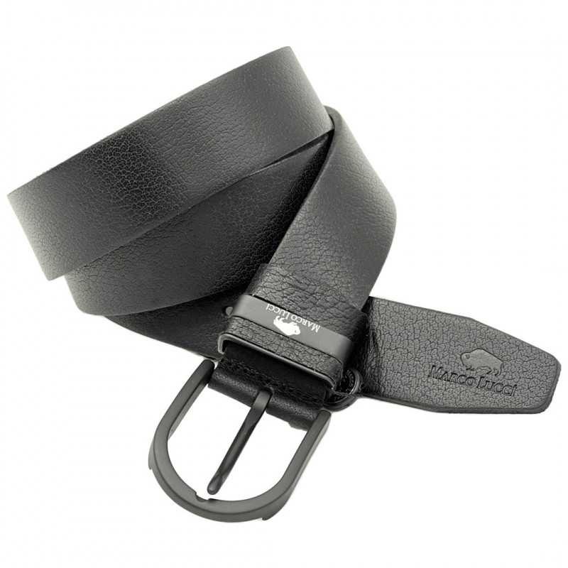 Curea barbati din piele naturala neagra Marco Lucci cu catarama Clasica, 110 cm - 135 cm, 4 cm latime Curea barbati din piele naturala neagra Marco Lucci cu catarama Clasica, 110 cm - 135 cm, 4 cm latime