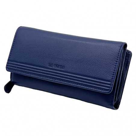 Portofel dama din Piele Naturala Micutz®, 19x10x5 cm, La Scala Luxury, Multe Compartimente