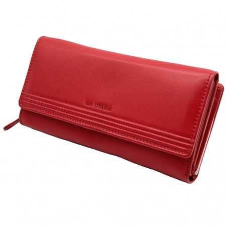 Portofel dama din Piele Naturala Micutz®, 19x10x5 cm, La Scala Luxury, Multe Compartimente