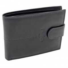 Portofel Bleumarin din Piele pentru Bărbați - Compact și Elegant, Ideal pentru Cadou, 12,5x9,5x2 cm