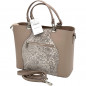 Geanta Bej / Roz dama din piele naturala, Made in Italy, 33 x 25 x12 cm Geanta Bej / Roz dama din piele naturala, Made in Italy, 33 x 25 x12 cm