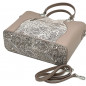 Geanta Bej / Roz dama din piele naturala, Made in Italy, 33 x 25 x12 cm Geanta Bej / Roz dama din piele naturala, Made in Italy, 33 x 25 x12 cm