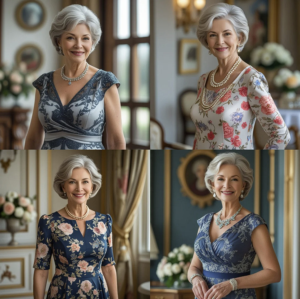 rochii elegante pentru doamne de peste 60 de ani