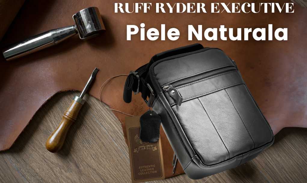 Borseta din piele naturala pentru barbati: Ruff Ryder Executive