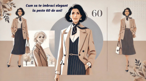 Moda femei peste 60 ani: Cum să te îmbraci elegant la peste 60 ani - Tinute care întineresc!